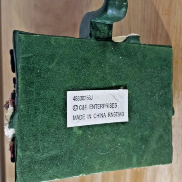 Set of 2 Christmas Stocking Holders Presents & Toys Heavy Felt Bottom Holiday - Picture 5 of 12